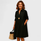 Aurora - Vestido camisero moderno