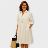 Aurora - Vestido camisero moderno