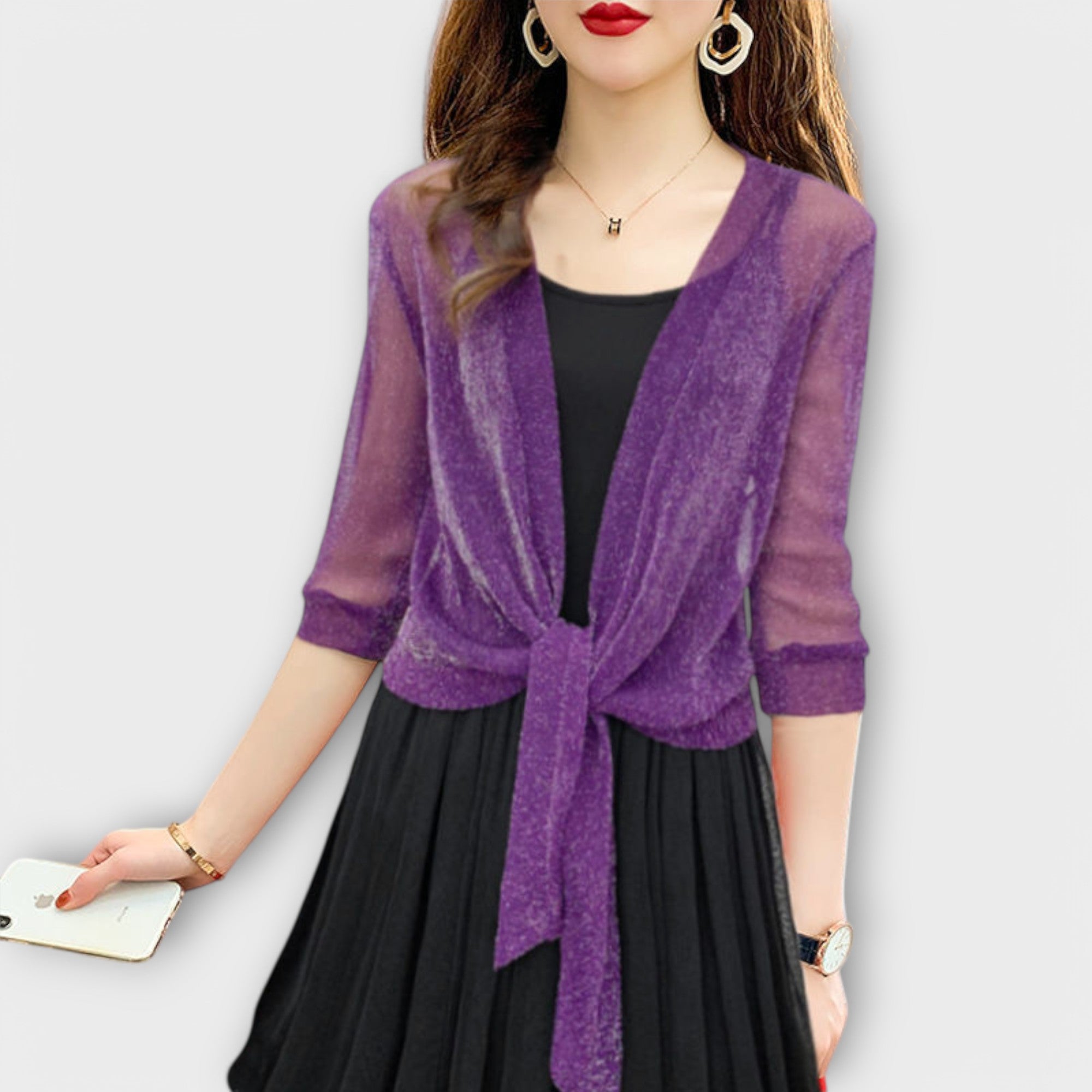 Carmen - Blusa abierta por delante